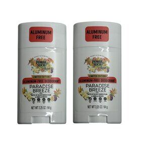 Power Stick Aluminum Free Deodorant Paradise Breeze 2 Pack